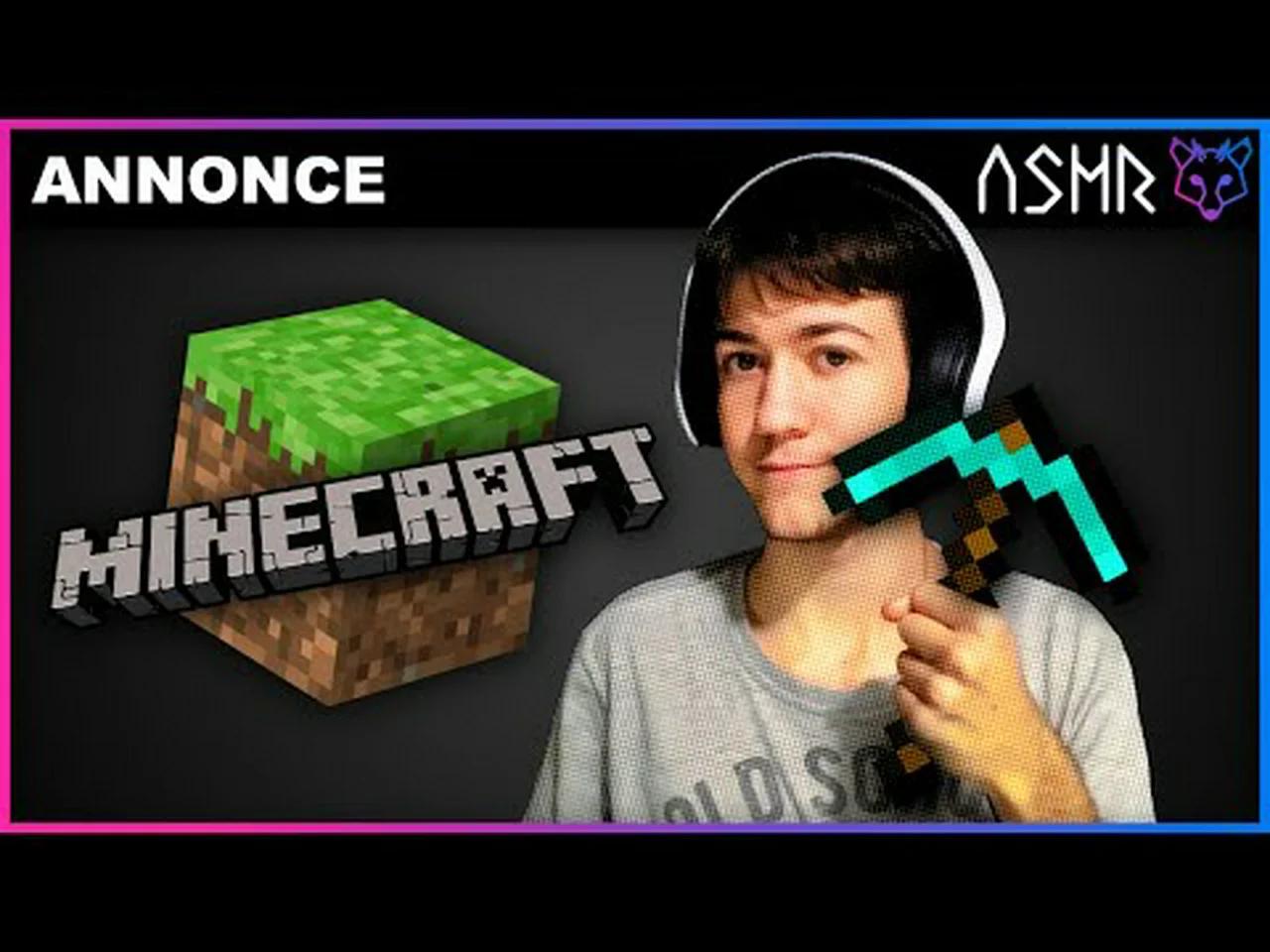 【ASMR】Ouverture du serveur Minecraft