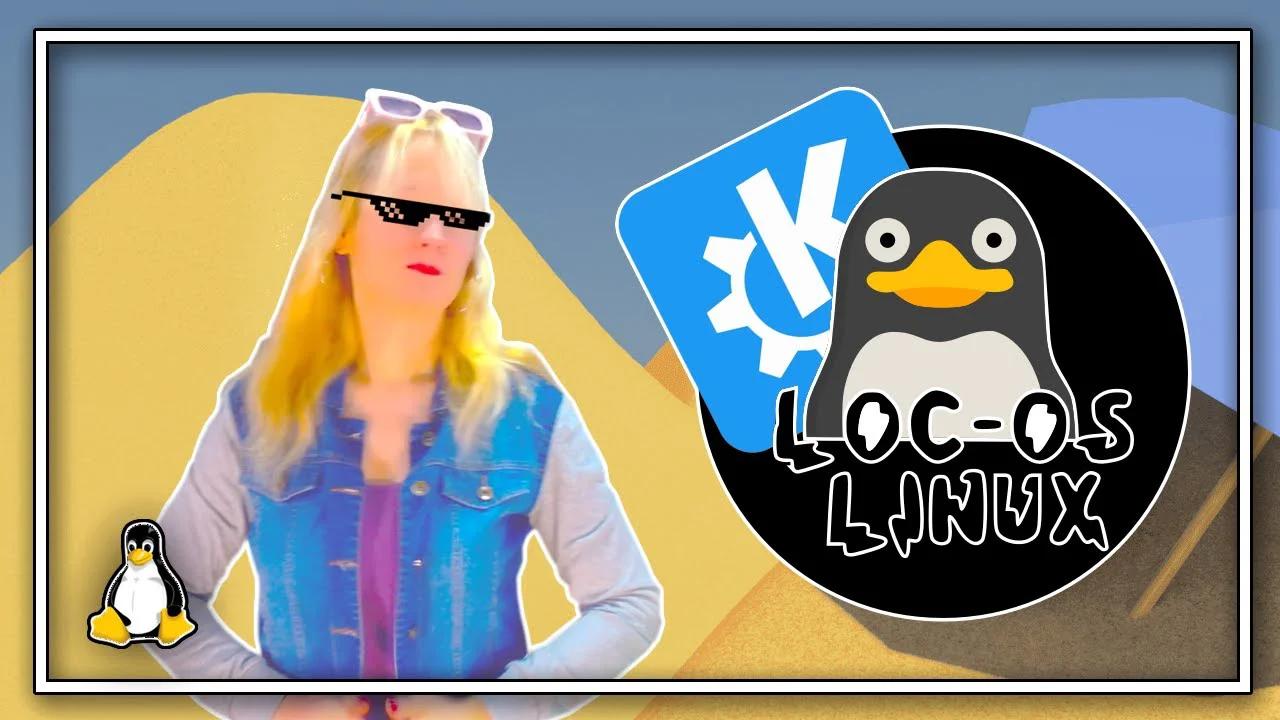 🚀 LocOS Linux 23 con KDE Plasma por DEFECTO (🔥nueva ISO)