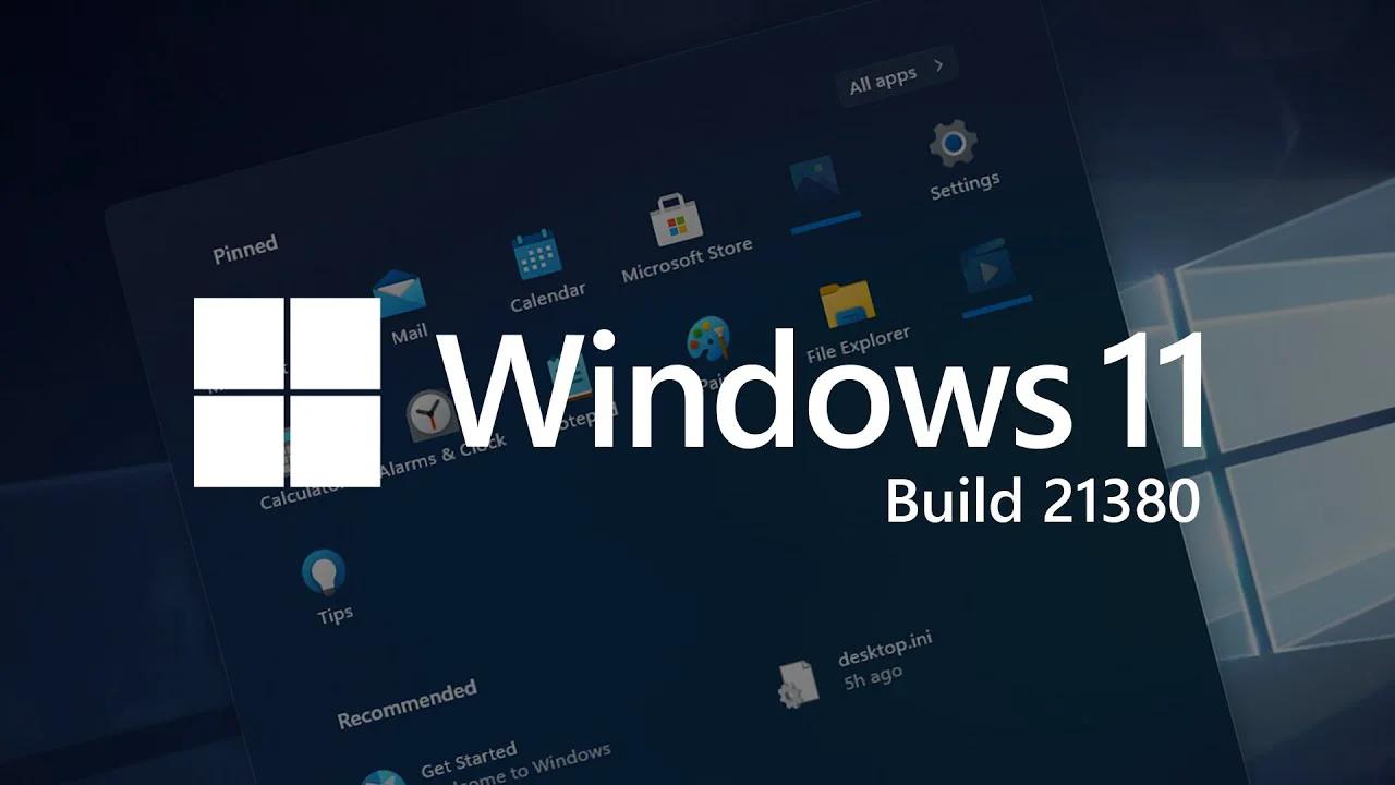 Windows 11 Build 21380 Installation Exploration