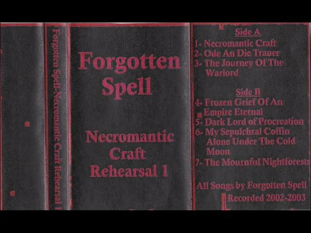 Forgotten Spell - Necromantic Craft