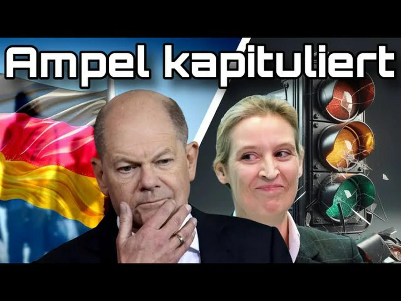 Die Ampel kapituliert: Scholz macht plötzlich AfD-Politik