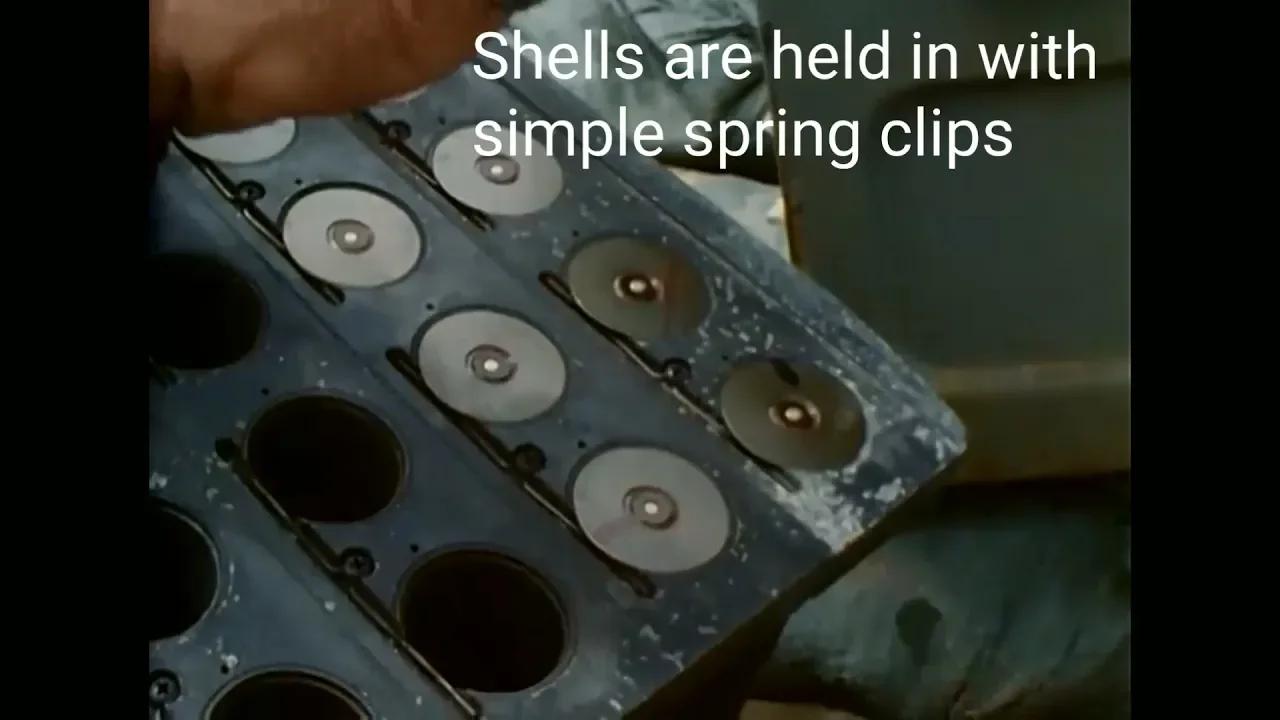 Experimental 40mm Grenade Launcher footage from Vietnam