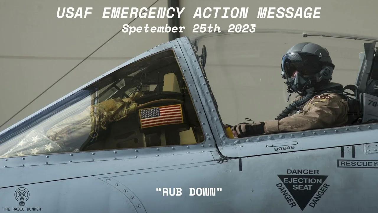 Military Radio | USAF Emergency Action Message 