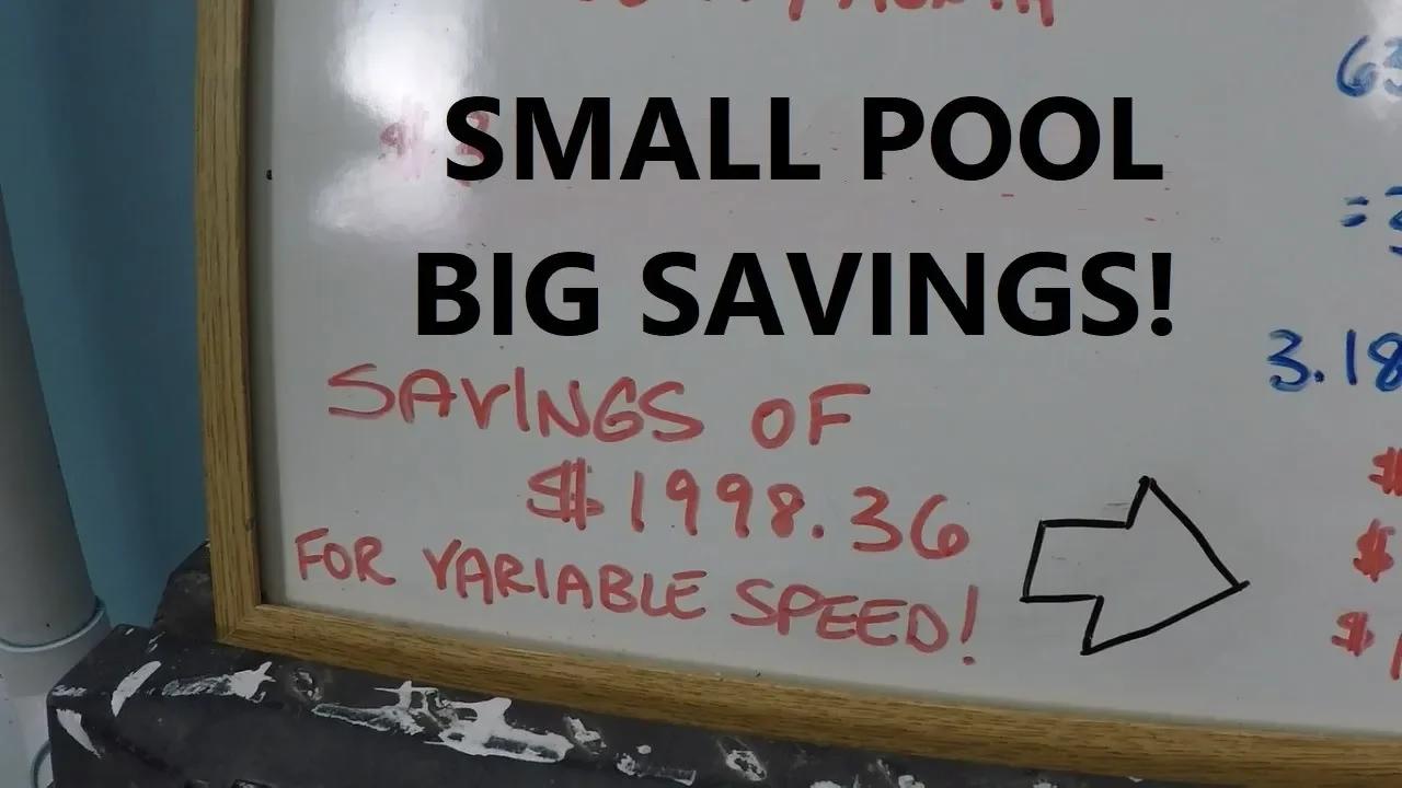 Variable Speed Pump Savings Step By Step