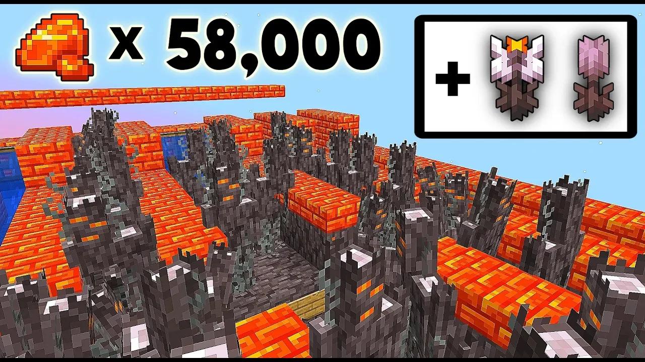 This Minecraft Creaking Resin Farm is OP!