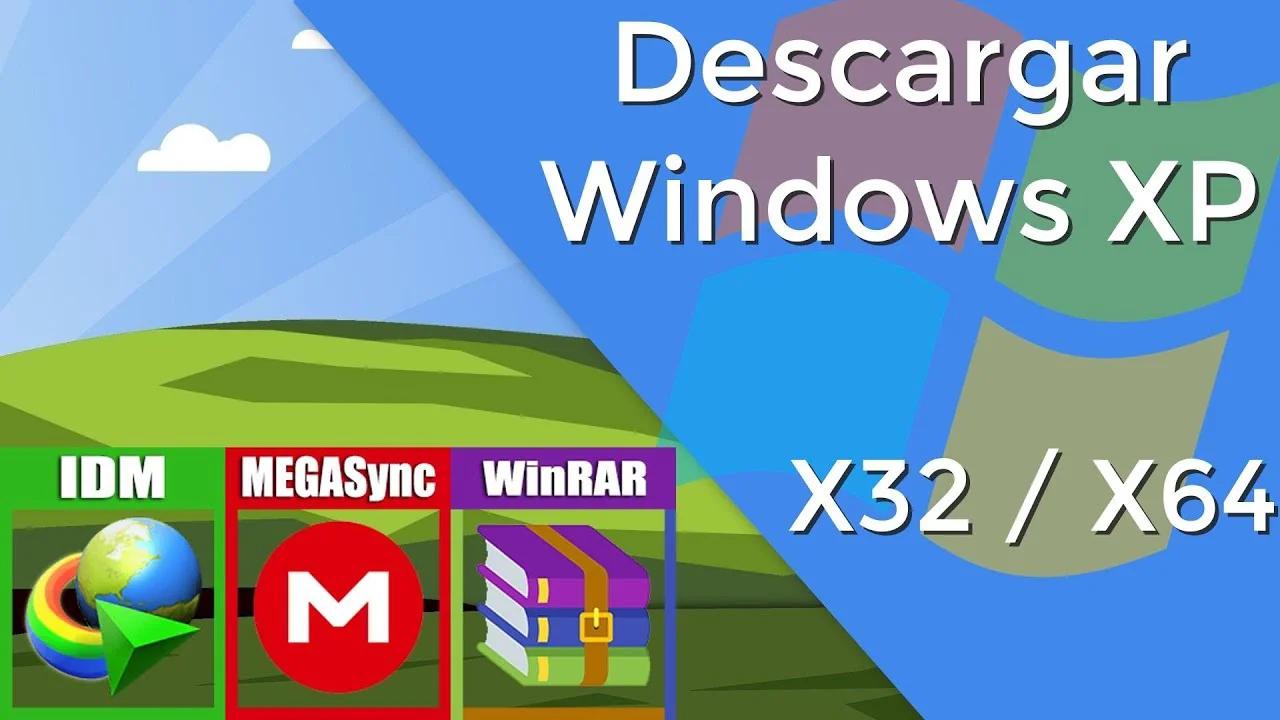 Descargar windows xp De 32 y 64 bits iso con serial 2019