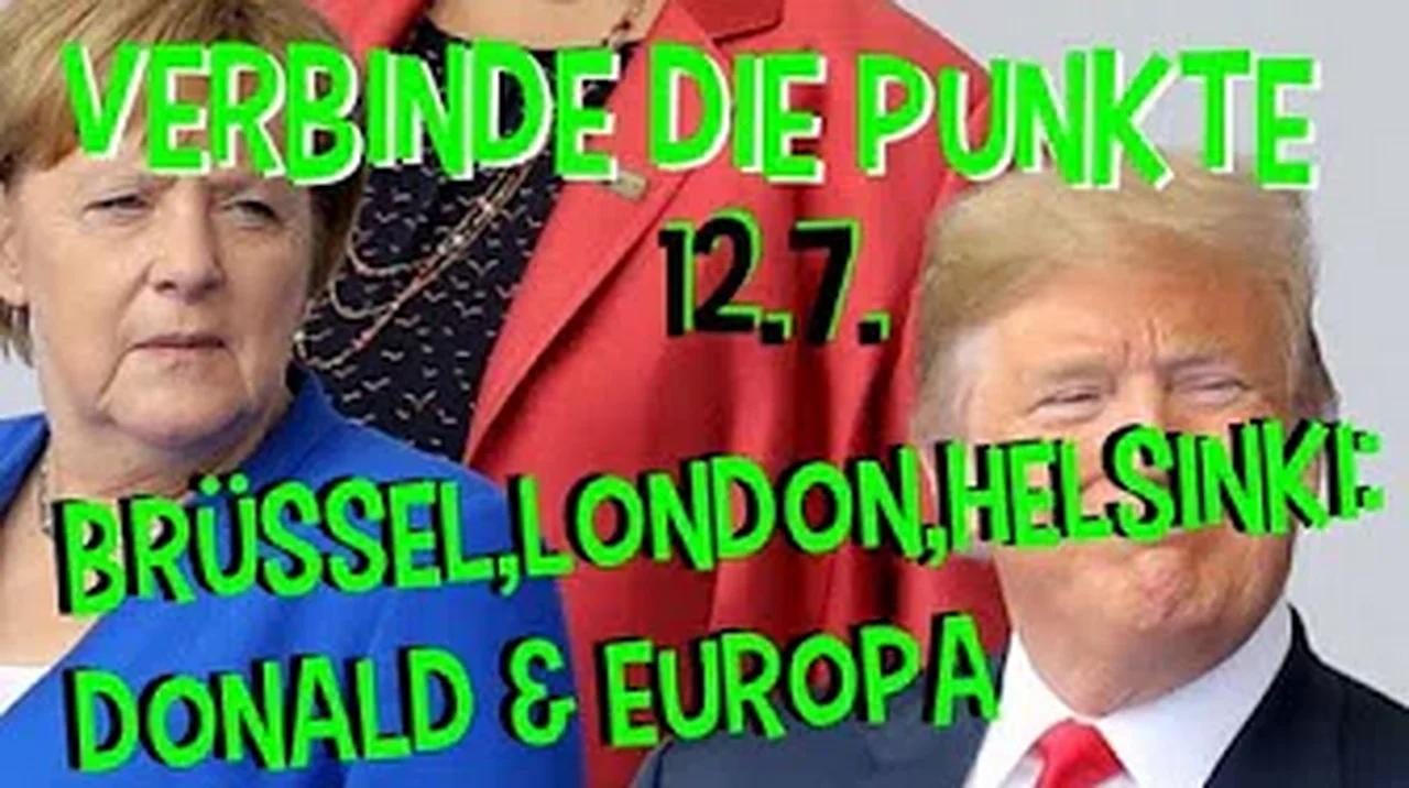 (Verbinde die Punkte) 12_7 Brüssel, London, Helsinki: Donald & Europa