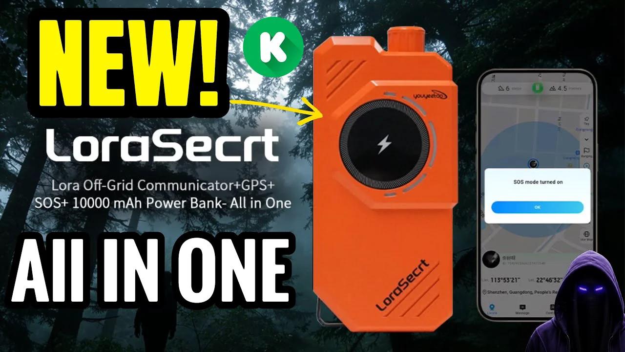 The All In One Off Grid Communication Device | LoraSecrt - Coming Soon!