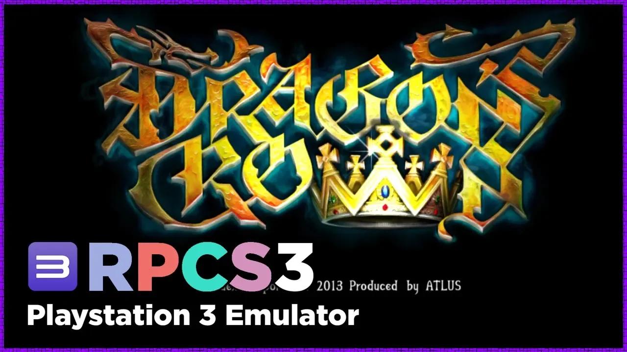 Dragon's Crown RPCS3 0.0.2414289 PlayStation 3 Emulator