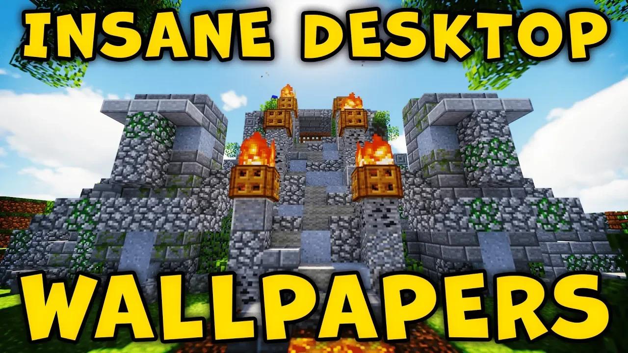 How To Make BEAUTIFUL Minecraft Wallpapers (EASY)