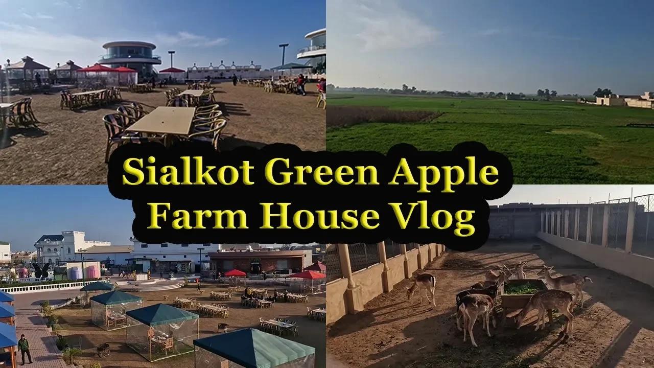 Green Apple Farm House Sialkot - Green Apple Marquee - Travel Vlog 2023 ...