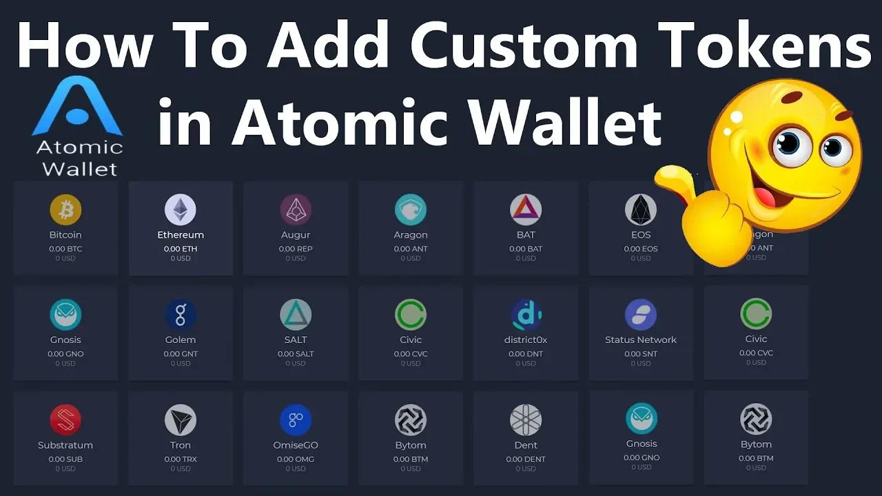 How To Add Custom Tokens in Atomic Wallet | Custom ERC20 Token|
