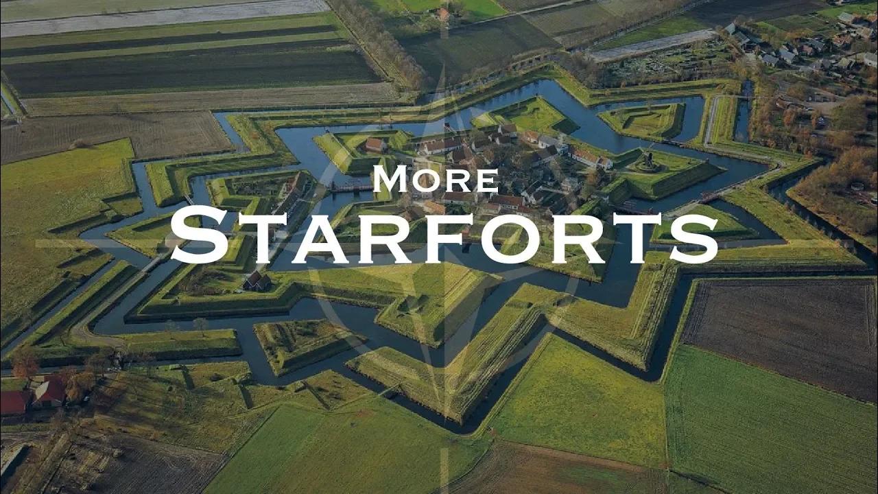 These Old World Star Forts are unbelievable