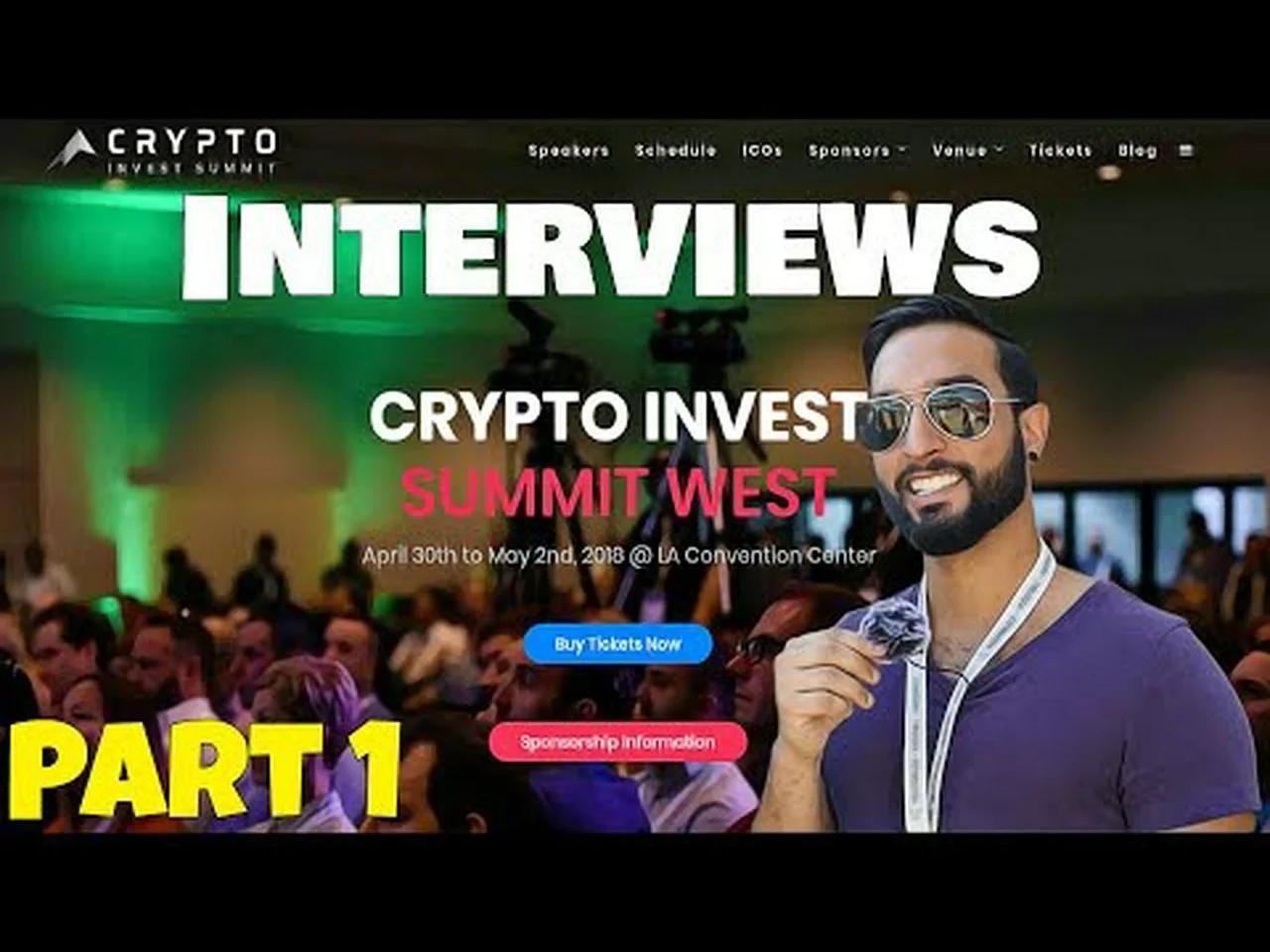 Crypto Invest Summit 2018 - Smart Browser / Einsteinium / Green Power / Uulala / CoinGenius / More!