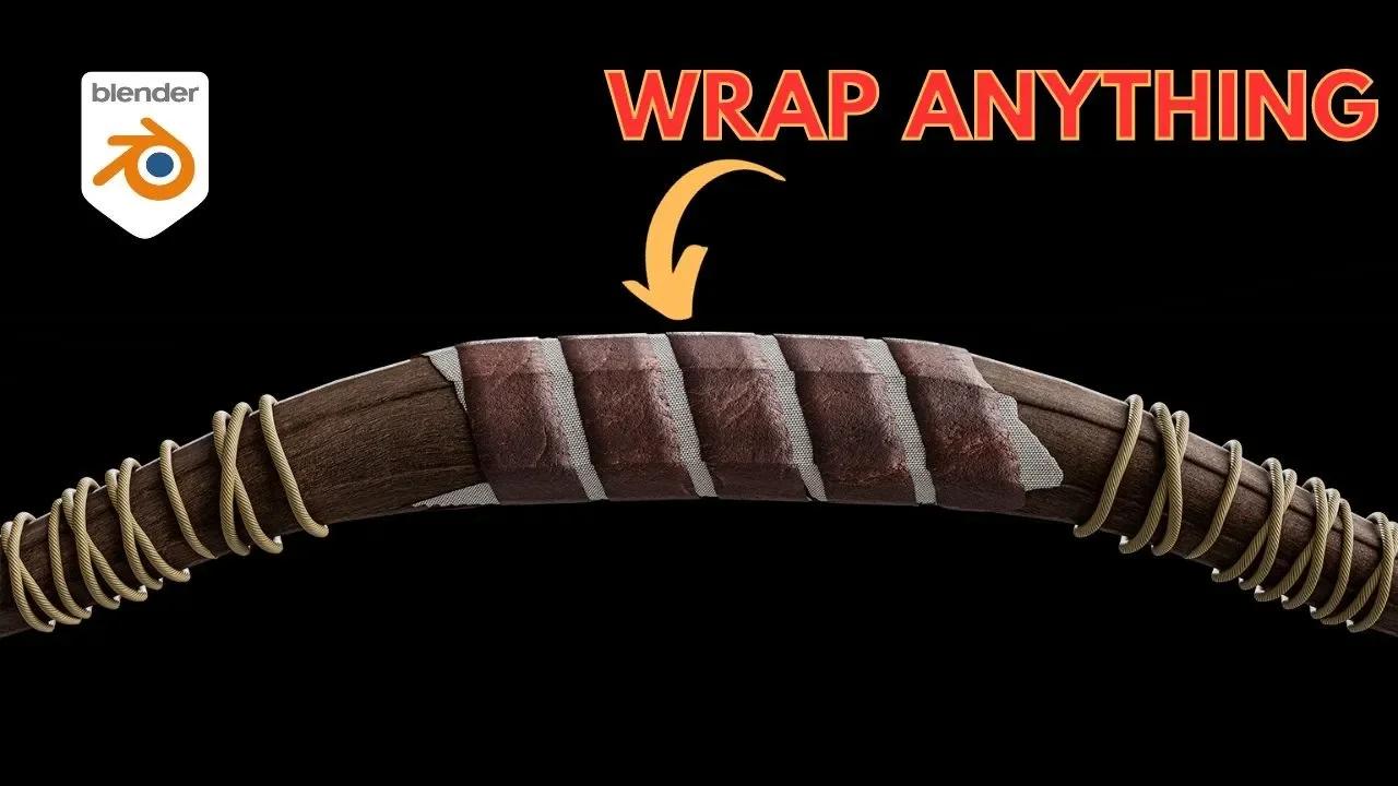 Easy WRAPS in Blender | Blender Wrap Mesh around Object | Ammar Khan