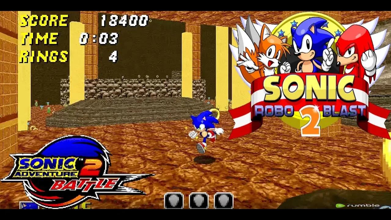 Sonic RB2 Sonic Adventure 2 Wild Canyon Gameplay[2024] (4k60Fps){FULL ...