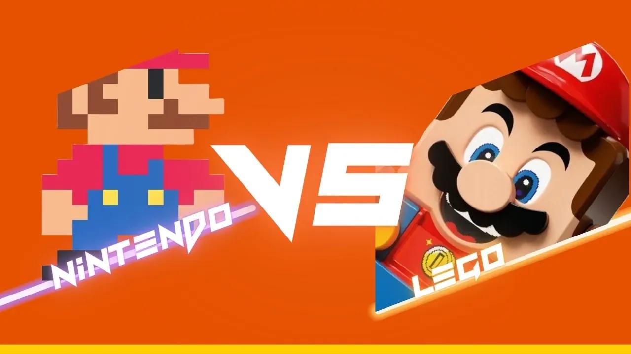 Vergleich LEGO VS NES - Welt 1-1