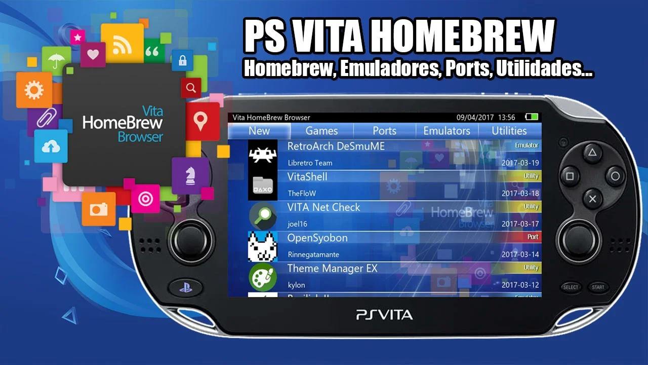 VITA HOMEBREW BROWSER Homebrew, Emuladores, Ports, Utilidades…