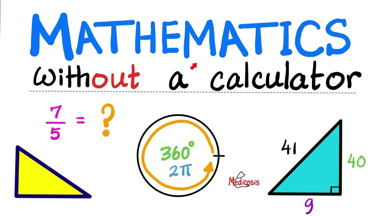 Mathematics without a calculator- Arithmetic, Fractions, Decimals ...