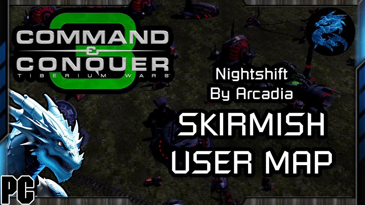 Command & Conquer 3 - Skirmish User Map [Nightshift by Arcadia]