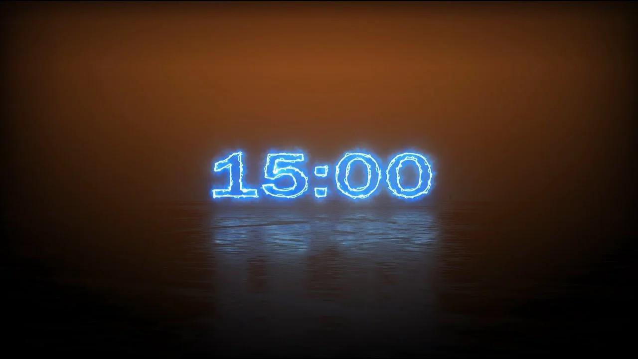 15 Minute Electric Timer Count Up