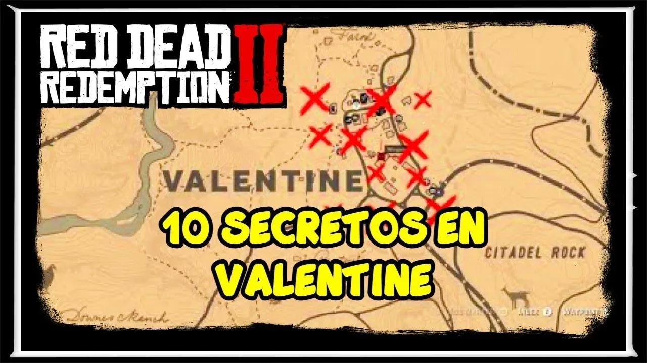 🔥 10 SECRETOS y CURIOSIDADES de VALENTINE en RED DEAD REDEMPTION 2 ...