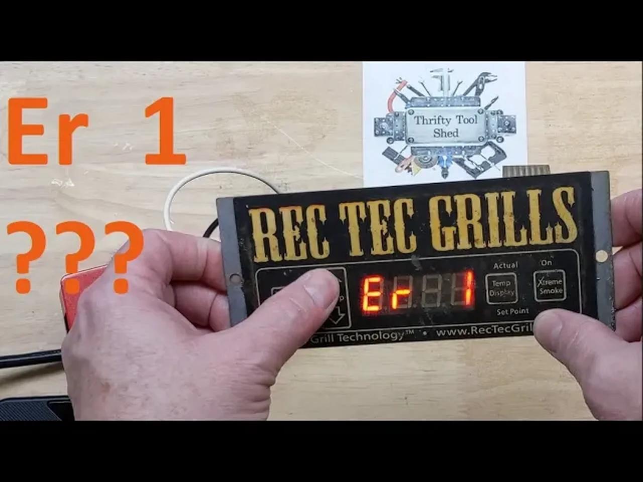 Rec Tec Pellet Grill Controller Repair (Recteq)