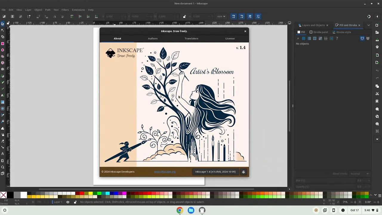 How To Install Inkscape 1 4 On A Chromebook