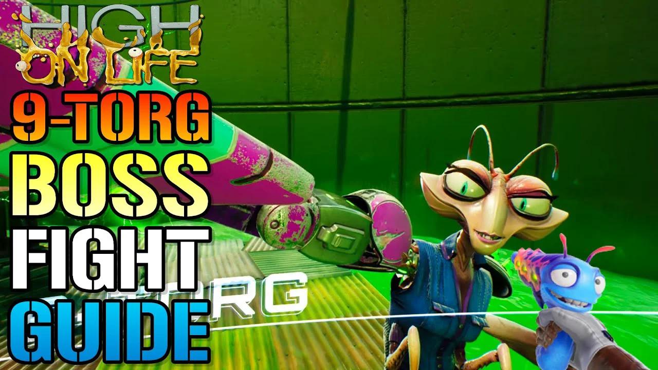 High On Life: 9 TORG BOSS Fight Guide! Plus Achievements (Boss Fight)