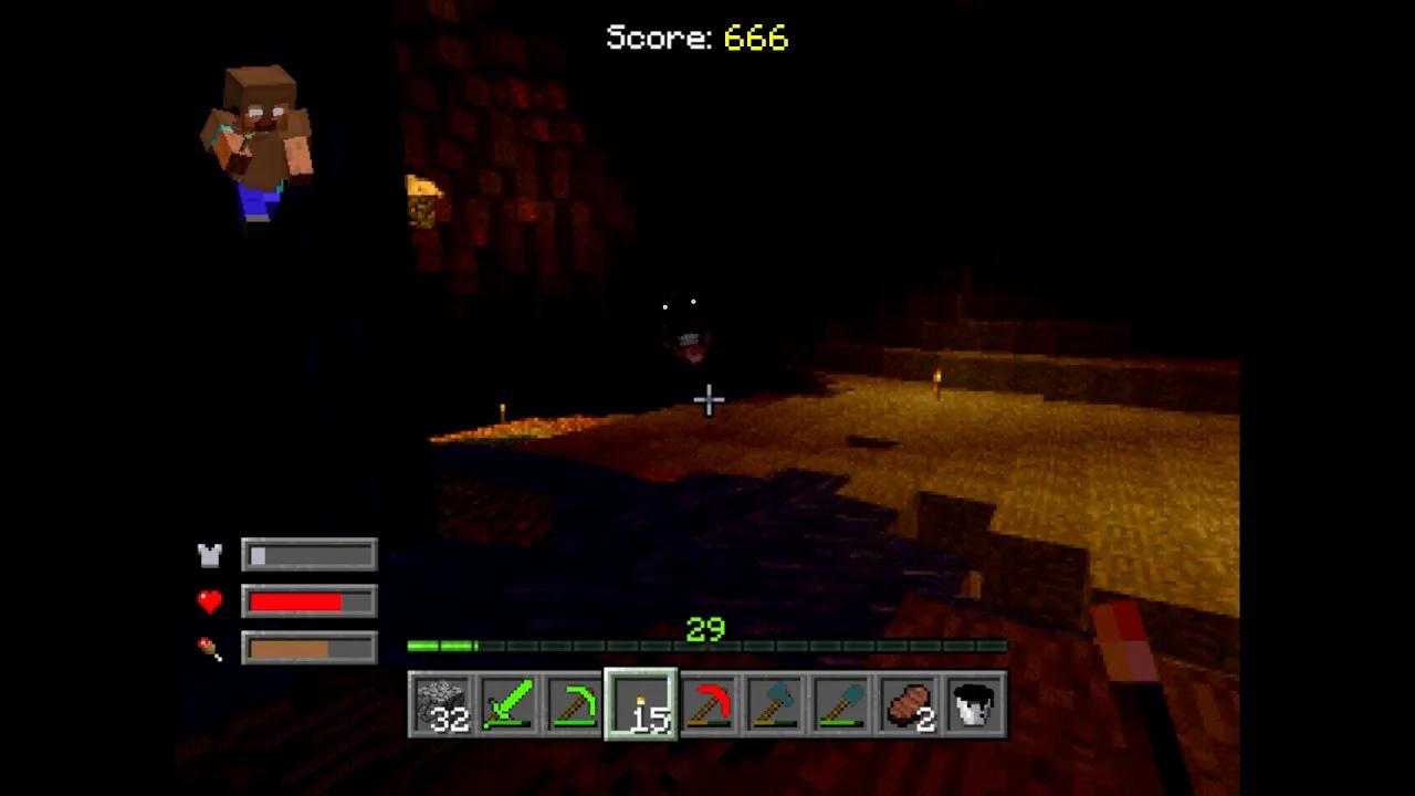 Minecraft Haunted Playstation 1 Edition Ep.3 | (3AM) (Mining and home renovation)