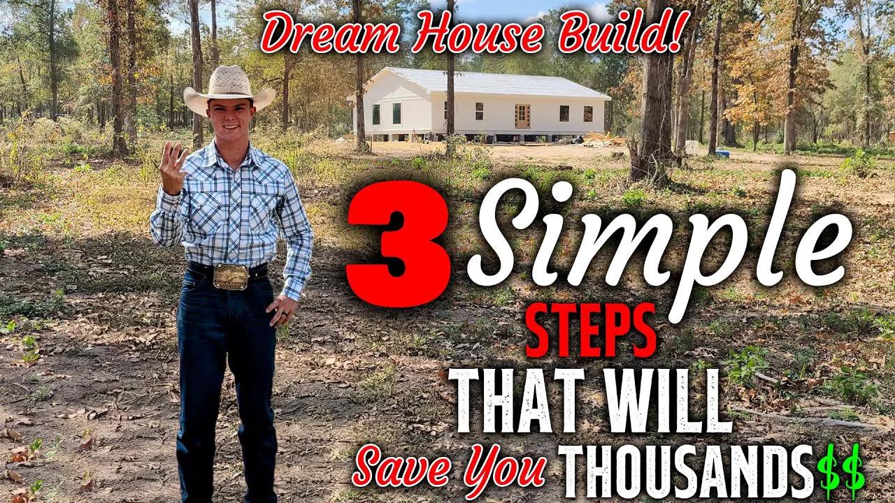 I Saved THOUSAND on My Dream House by Doing This First! 3 Simple(02)