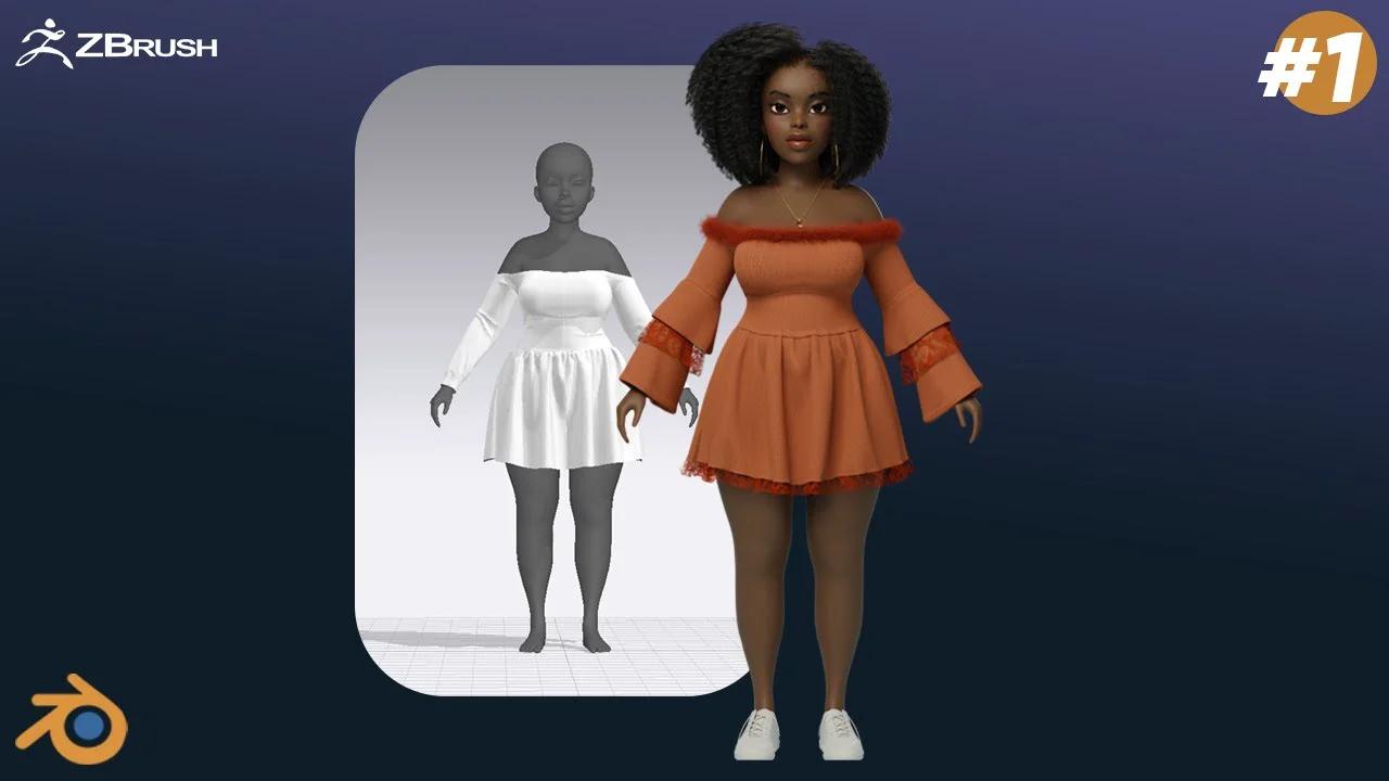 how to create stylized character speedthrough | Part 1 | sculpting ...