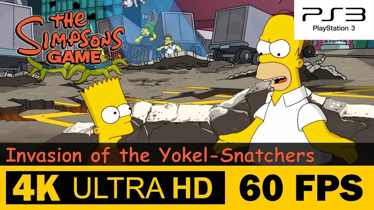 Invasion of the Yokel-Snatchers | The Simpsons Game | Walkthrough, No ...