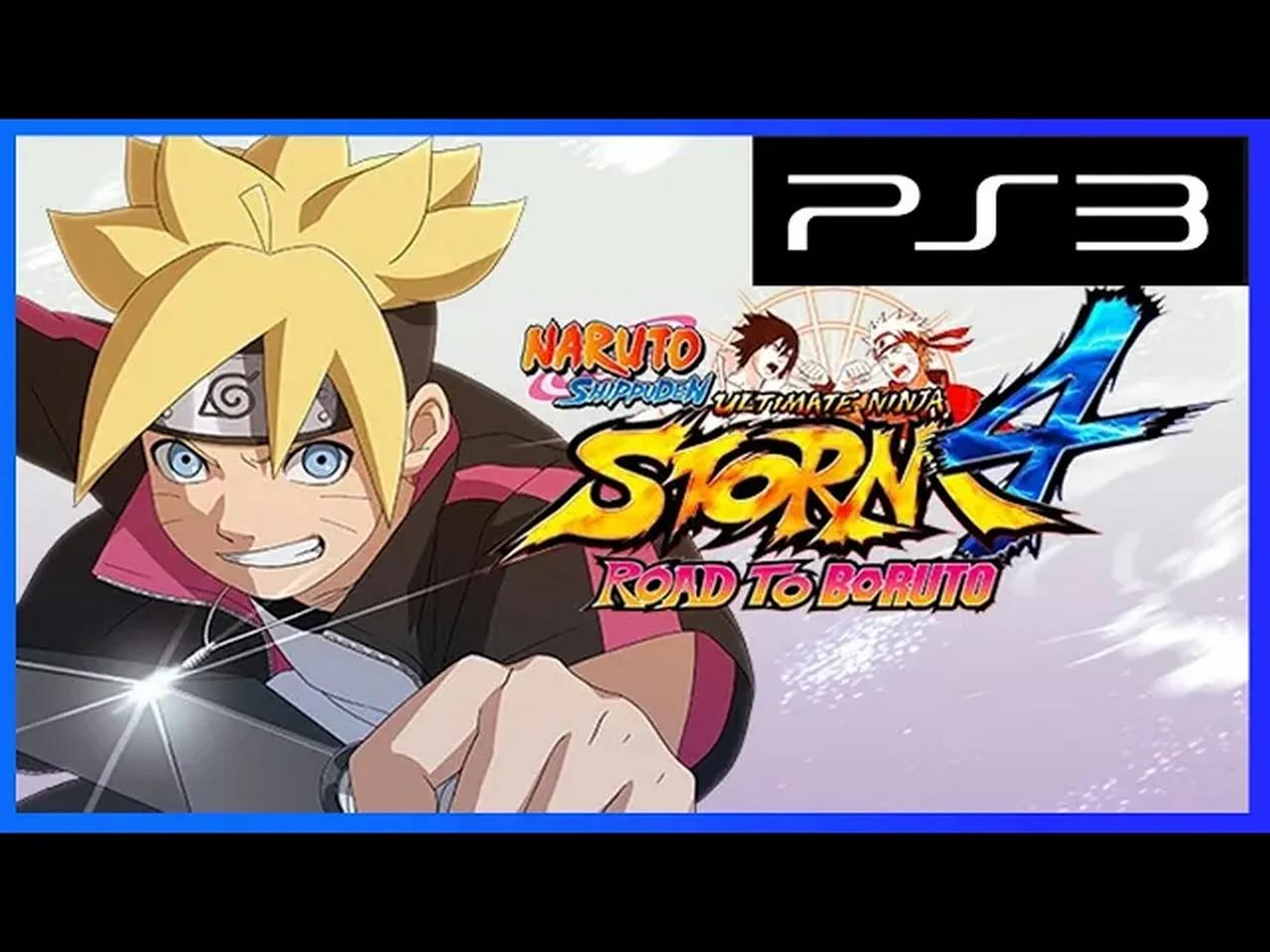 NARUTO SHIPPUDEN ULTIMATE NINJA STORM 4 PS3 PKG