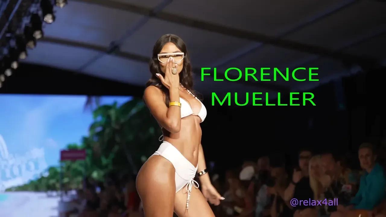 FLORENCE MUELLER｜HIGHLIGHT｜4K｜SLOW MOTION ｜ MIAMI SWIMWEAR 2022