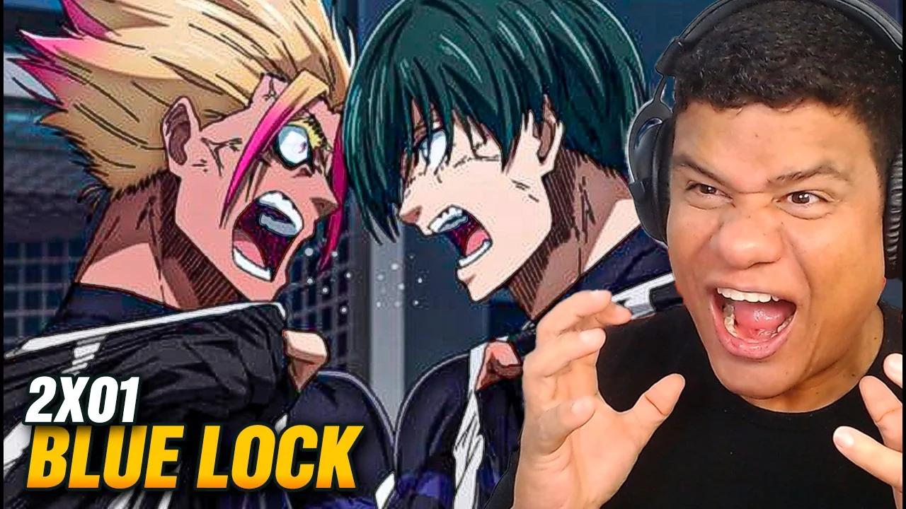 ITOSHI RIN vs SHIDOU! BLUE LOCK 2X01 | React Anime Pro