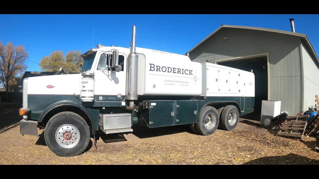 Back to work on the 378 Peterbilt