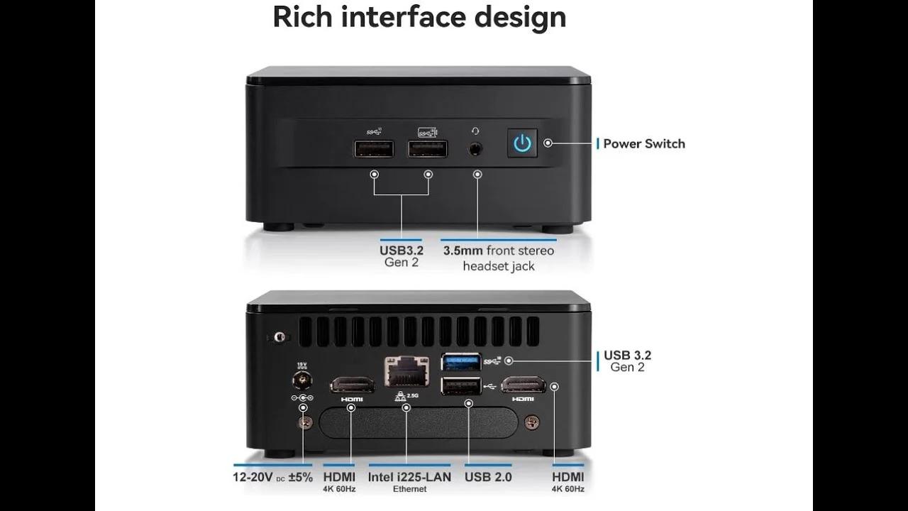 mini pc intel nuc i5 gen 12