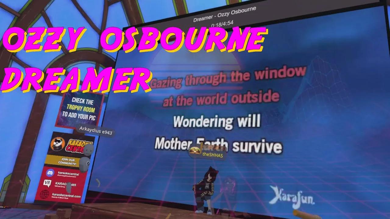 ozzy osbourne karaoke dreamer