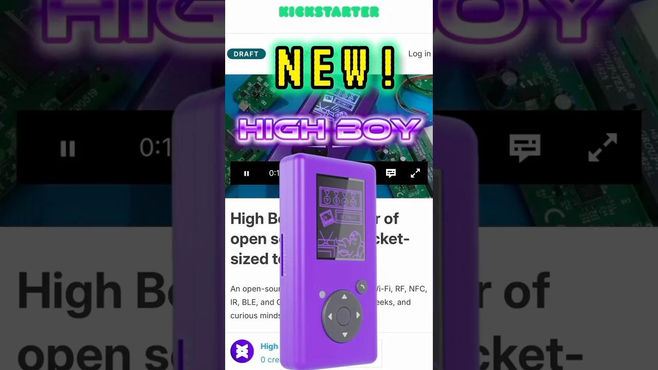 Introducing High Boy 🐙 The New Flipper Zero Alternative! #cybersecurity ...