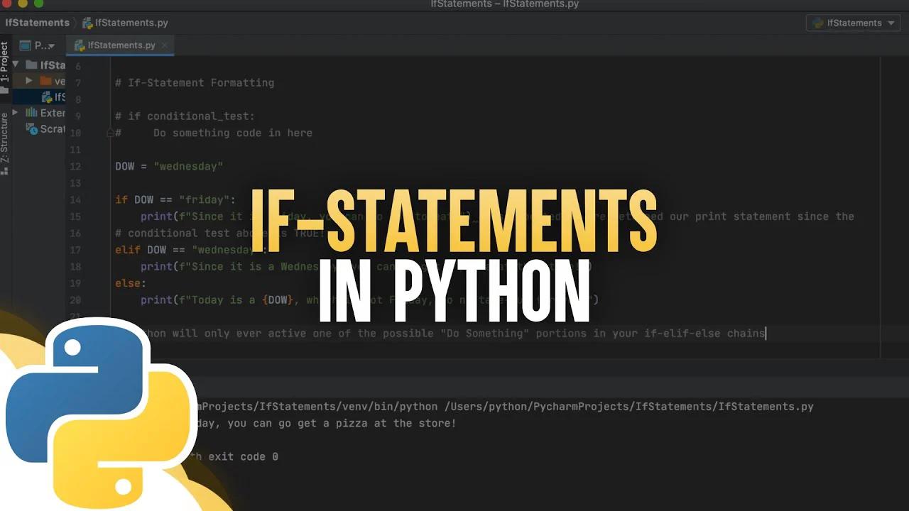 If Statements in Python