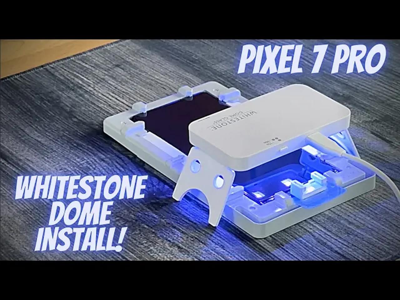 whitestone dome glass google pixel 7 pro screen protector