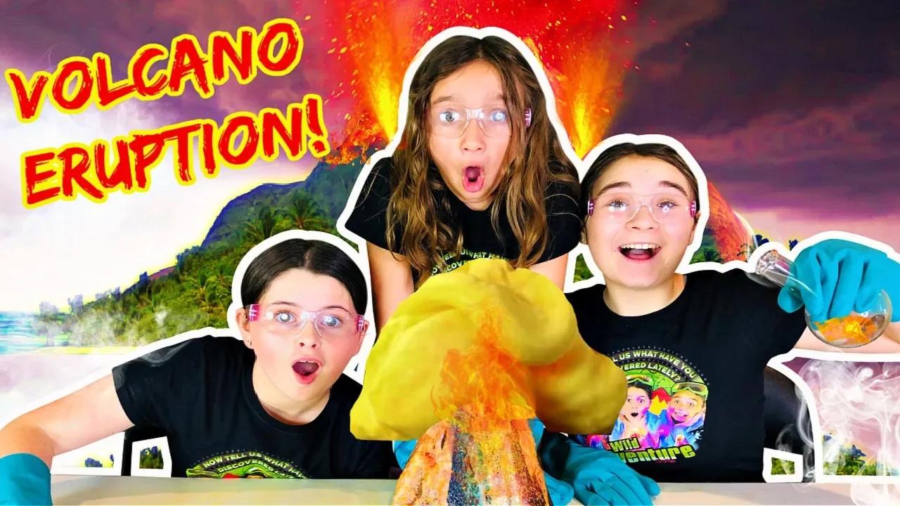 Elephant Toothpaste Volcano Science Experiment! (This Volcano Science ...