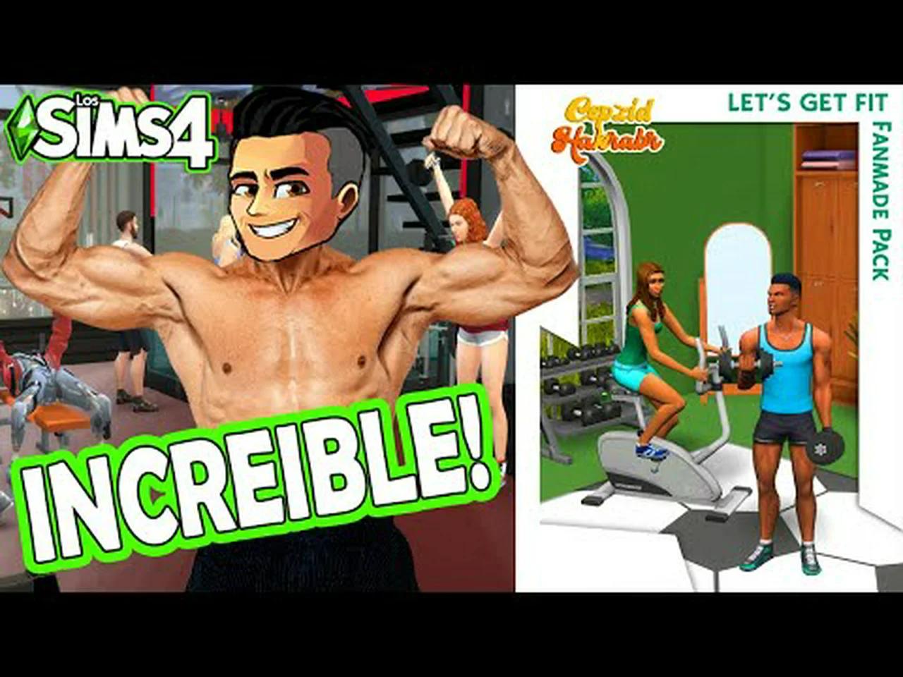 Los sims 4 mod pack review let s get fit por cepzid objetos