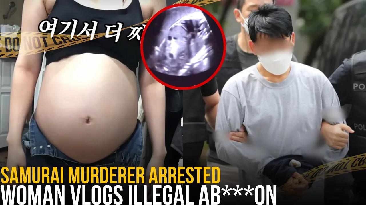 Woman Films Shocking 36Week Vlog, Mad Samurai Killer Arrested