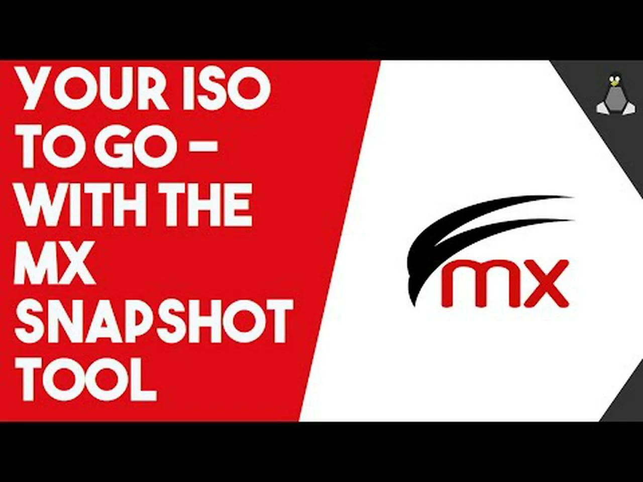 How to Use the MX Linux Snapshot Tool - This is Awesome!