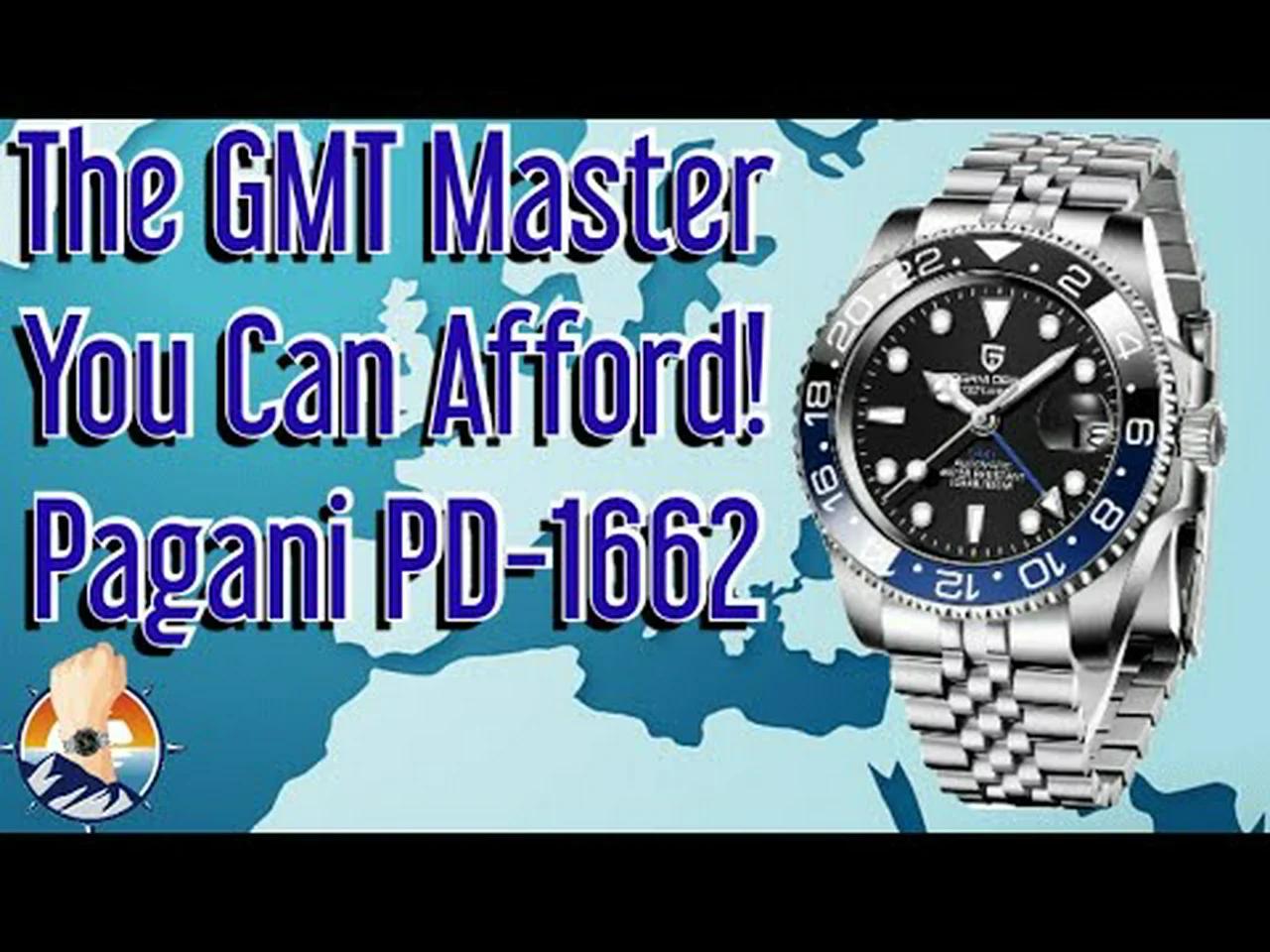 The GMT Master You CAN Afford Pagani Design PD 1662 Review