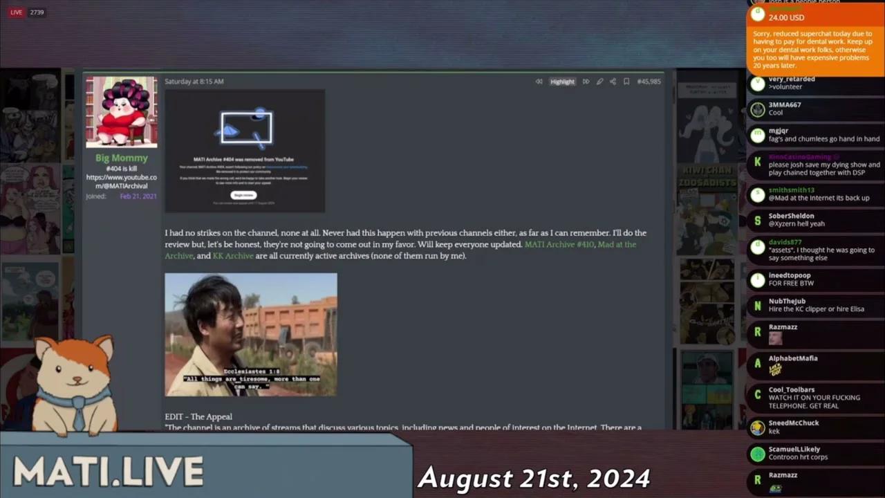 MATI: Big Mommy/MATI Archive & Archive Clips (Aug 20, 2024)