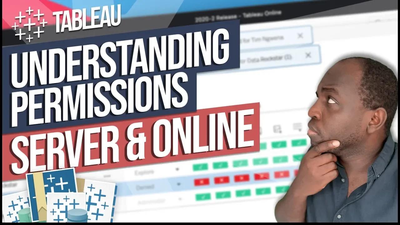 Tableau Server & Tableau Online Permissions: Part 1 Tableau Tutorial ...
