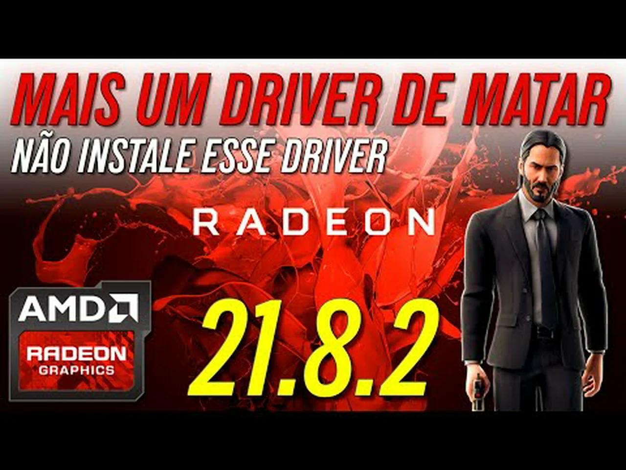 O DRIVER QUE VAI PARAR SEU WINDOWS - Adrenalin 21.8.2 - @AMD Brasil